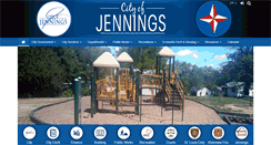 Desktop Screenshot of cityofjennings.org